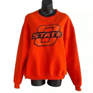 Vintage Oklahoma State Cowboys Sweater
Sweatshirt sz M Pull Over
Orange